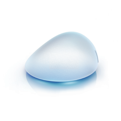 Damaged Mentor 324-5250 Siltex Round Moderate Plus Profile Gel Breast Implant Cohesive II