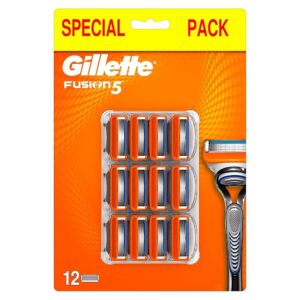 Gillette FUSION5 Razor Blade 12 Piece